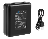 Puluz Ładowarka dwukanałowa do GoPro H9/H10/H11/H12/H13 - 1508841 - zdjęcie 3